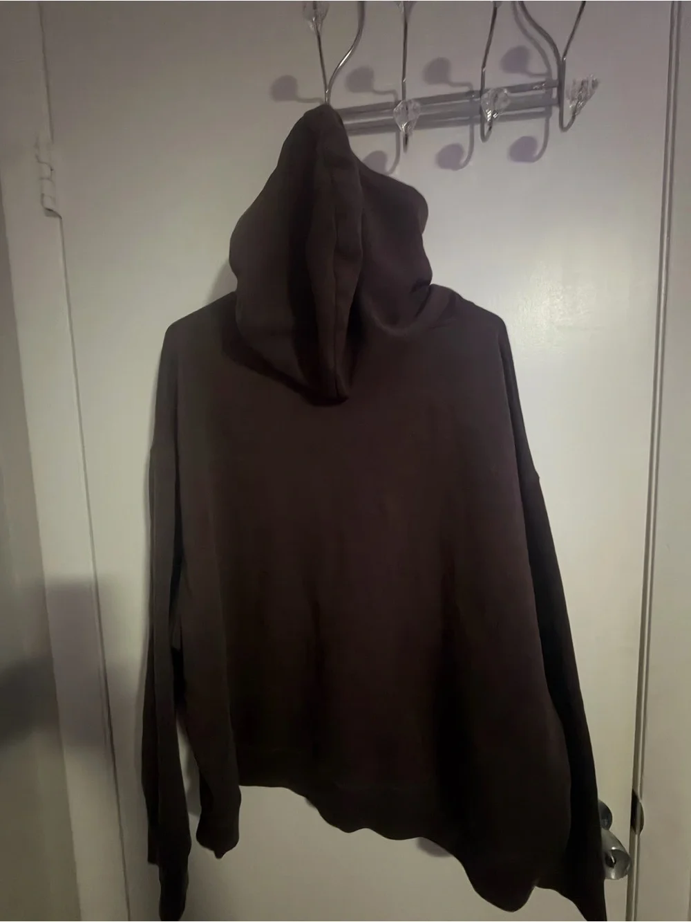 PINK Victoria's Secret Men's Brown Hooded Pullover Sweater